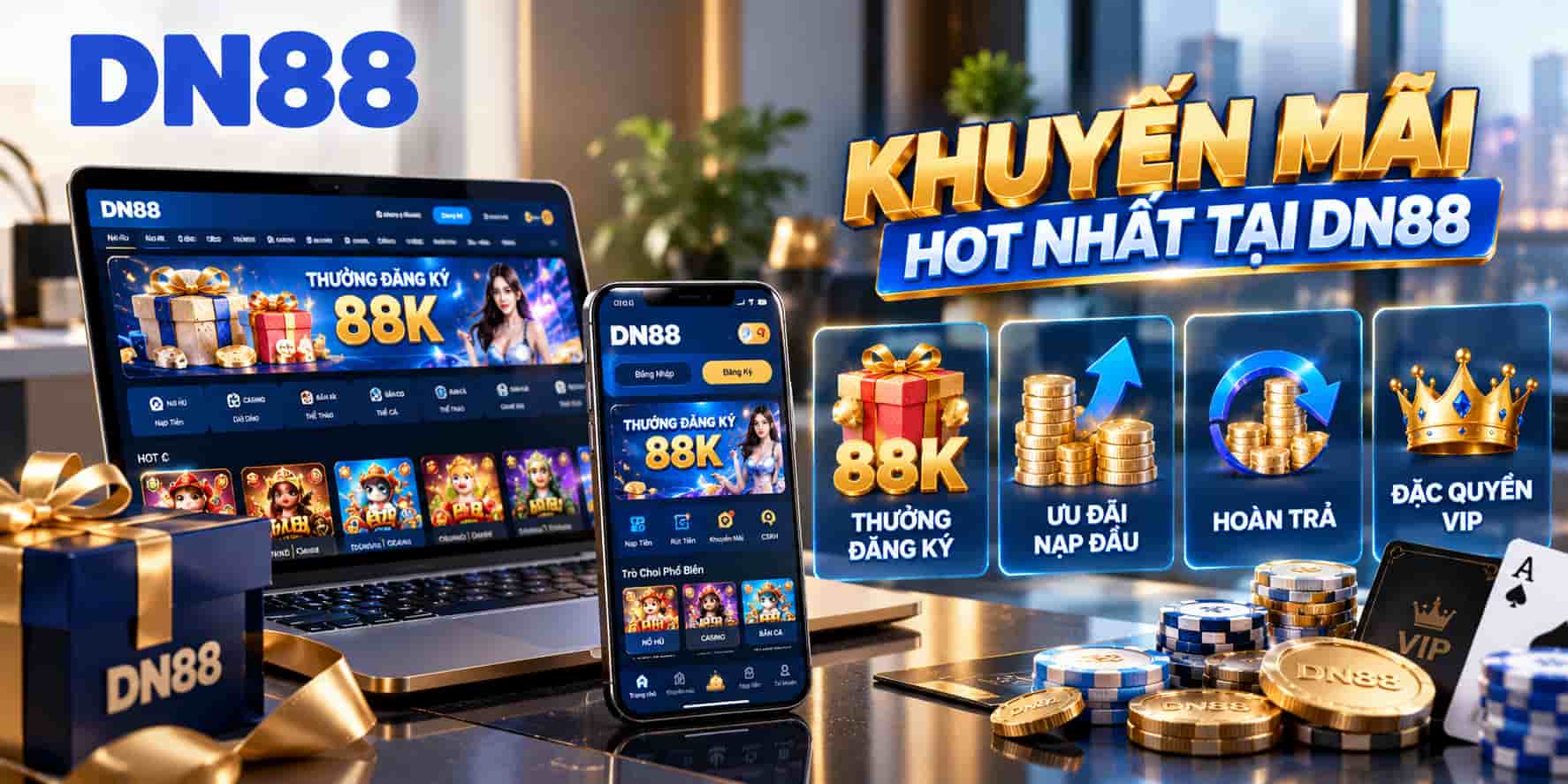 DN88 16 Tổng hợp các chương trình khuyến mãi HOT nhất tại DN88